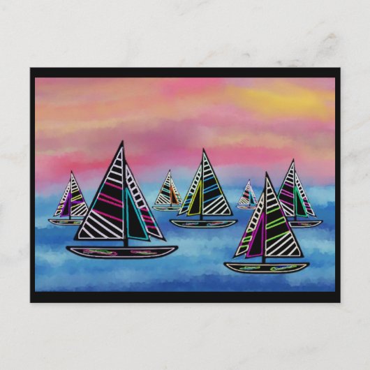 ネオンセイルズ・イン・ザ・サン ポストカード (正面)