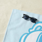 ネオンセントラルパークロゴ ビーチタオル (インサイチュ)