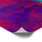 ネオンゼブラ ポスター (角)