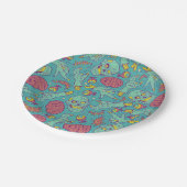 ネオンゾンビ紙カップ – ハローウィンパーティ ペーパープレート (アングル)