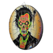 ネオンゾンビ ダーツボード (正面右)
