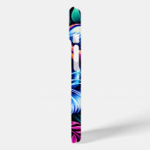 ネオンタイガーとジャングル葉の Case-Mate iPhoneケース (裏面 / 左)