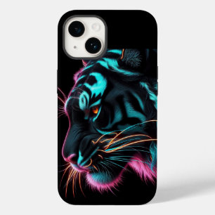 ネオンタイガーデザイン電話ケース/iPhone 14ケース Case-Mate iPhone 14ケース