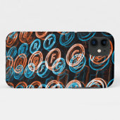 ネオンタイプのタイプライターのキー Case-Mate iPhoneケース (裏面(横))