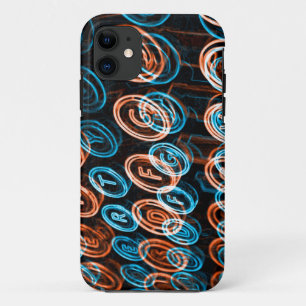 ネオンタイプライター鍵 iPhone 11 ケース