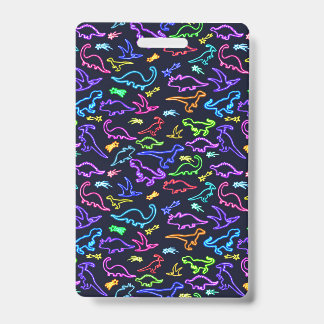 ネオンダイナソー バッジ