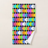 ネオンダイヤモンド バスタオルセット (ハンドタオル)