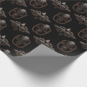 ネオンダマスク模様 ラッピングペーパー (角)