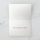 ネオンチューリップスハッピーバースデー カード (内部)