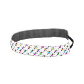 ネオンツゥバレリナスバレエダンサーのダンスヘッドバンド アスレチックヘッドバンド (右)