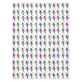 ネオンツゥバレリナバレエポインテダンステーブルクロス テーブルクロス (正面)