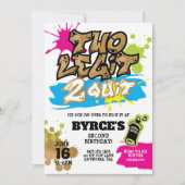 ネオンツーレギやめトへ第2誕生日招待状 招待状 (正面)