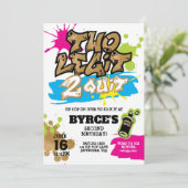 ネオンツーレギやめトへ第2誕生日招待状 招待状 (スタンド正面)