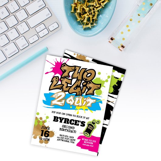 ネオンツーレギやめトへ第2誕生日招待状 招待状