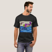 ネオンテトラの魚 Tシャツ (正面フル)