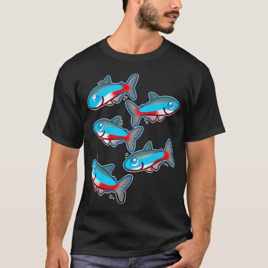 ネオンテトラ Tシャツ (正面)
