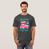 ネオンディスコカセットの友達 Tシャツ (正面フル)