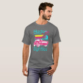 ネオンディスコカセット少年 Tシャツ (正面フル)