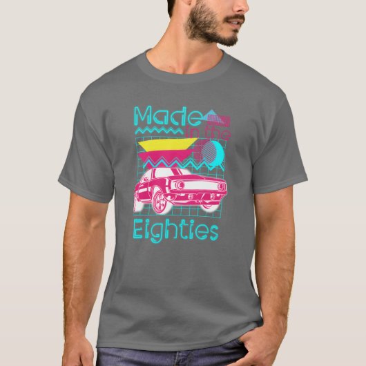 ネオンディスコカセット少年 Tシャツ (正面)