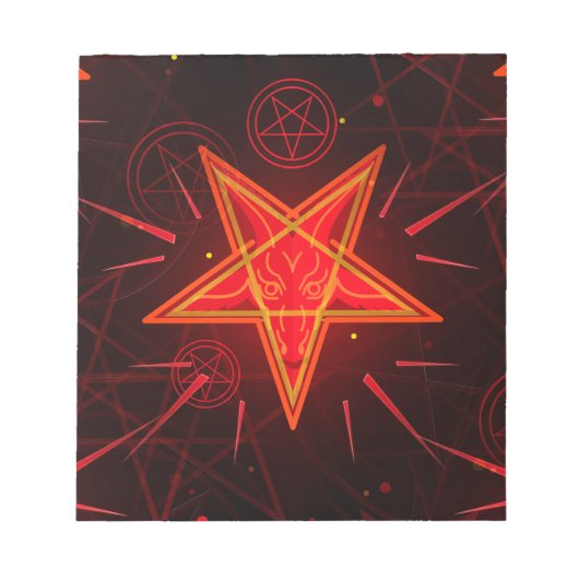 ネオンデーモン ノートパッド (正面)