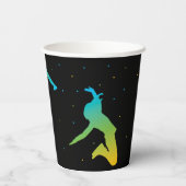 ネオントランポリンパークボーイズ誕生日パーティー 紙コップ (裏面)