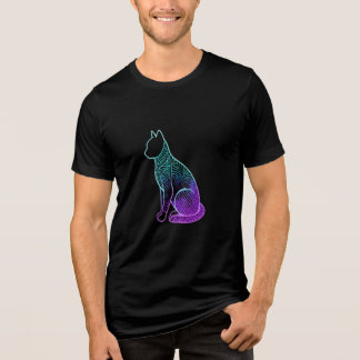 ネオントリバルキャットTシャツ トライブレンドTシャツ