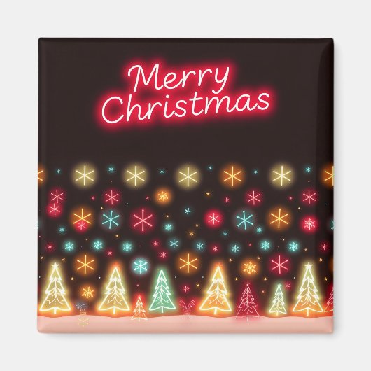 ネオントレンディークリスマス マグネット (正面)