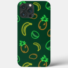 ネオントロピカルフルーツパターンiPhone 13 Pro Maxケース iPhone 13 Pro Maxケース