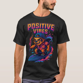 ネオントロピカル・キャラクターデザイン Tシャツ