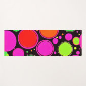 ネオンドットパーティー ヨガマット (正面(横))