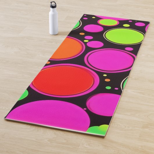 ネオンドットパーティー ヨガマット (インサイチュ)