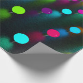 ネオンドット ラッピングペーパー (角)