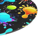 ネオンドライ絵を描プスデザイン カッティングボード (角)