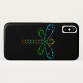 ネオンドラゴンフライ Case-Mate iPhoneケース (裏面(横))
