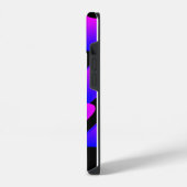 ネオンドリフトウェーブ iPhoneケース (左側面)