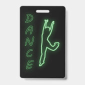 ネオンドリンクと踊り21歳の誕生日パーティーインビタ バッジ (裏面)