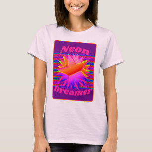 ネオンドリーマー素晴らしヴィンテージ美学デザイン Tシャツ