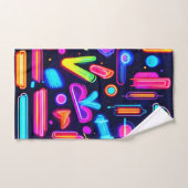 ネオンドリームスケープ交響曲 バスタオルセット (ハンドタオル)