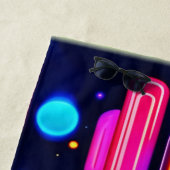 ネオンドリームスケープ交響曲 ビーチタオル (インサイチュ)