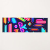 ネオンドリームスケープ交響曲 ヨガマット (正面(横))