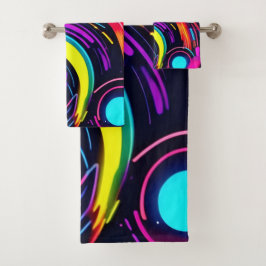 ネオンドリームスケープ バスタオルセット