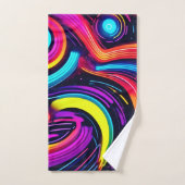 ネオンドリームスケープ バスタオルセット (ハンドタオル)