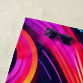 ネオンドリームスケープ ビーチタオル (インサイチュ)