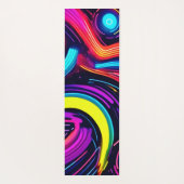 ネオンドリームスケープ ヨガマット (裏面)