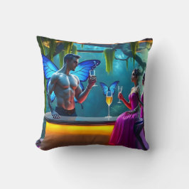 ネオンナイツバタフライカクテルバー クッション