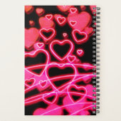 「ネオンナイトパーティー」ハートと愛 プランナー手帳 (裏面)