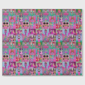 ネオンナツクラッカーシュガープラムフェアリーラッピング紙 ラッピングペーパー (フラット)