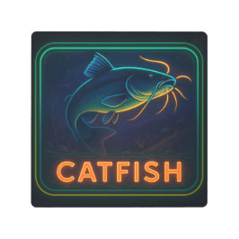 ネオンナマズ徴候 メタルプリント