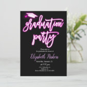 ネオンナーシング卒業パーティー 招待状 (スタンド正面)