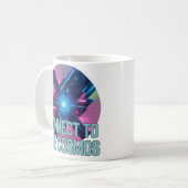 ネオンネクサス – コスモスに接続 コーヒーマグカップ (正面左)